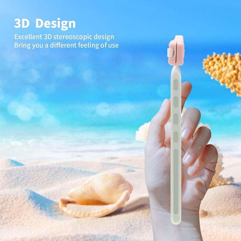 Wellhouse Waterproof Phone Pouch, Waterproof Phone Case for iPhone 16 15 14 13 12 Pro Max XS Samsung, IPX8 3D Cellphone Dry Bag Beach Essentials (2 Pack - Luminous Blue & Pink7.0, 7 inch) - Image 3